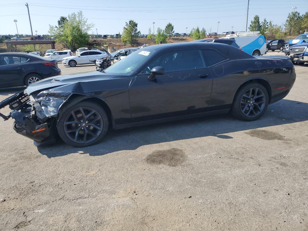 2020 Dodge Challenger Sxt na sprzedaż w Gaston, SC - Front End
