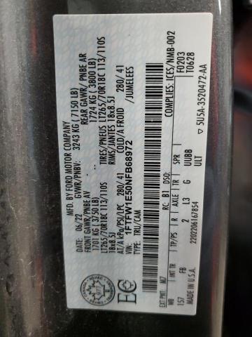 2022 FORD F150 SUPERCREW