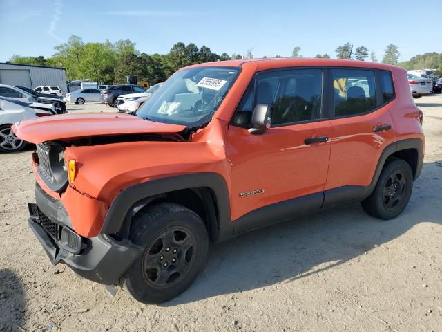  JEEP RENEGADE 2018 Оранжевий