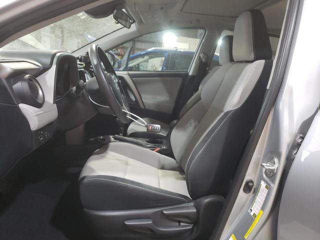  TOYOTA RAV4 2017 Серебристый