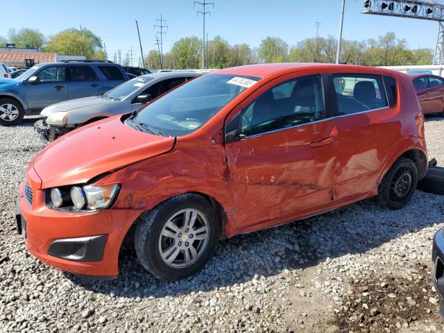  CHEVROLET SONIC 2013 Orange