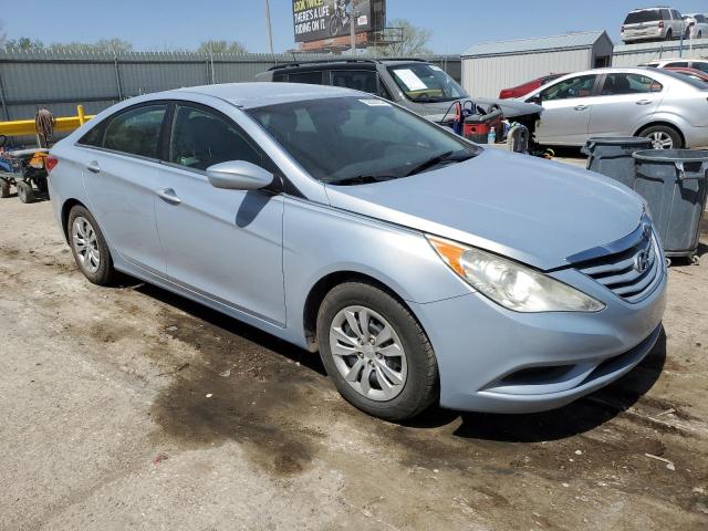  HYUNDAI SONATA 2013 Серебристый