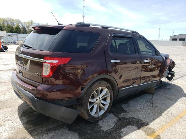  FORD EXPLORER 2012 Бордовый
