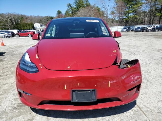  TESLA MODEL Y 2022 Czerwony