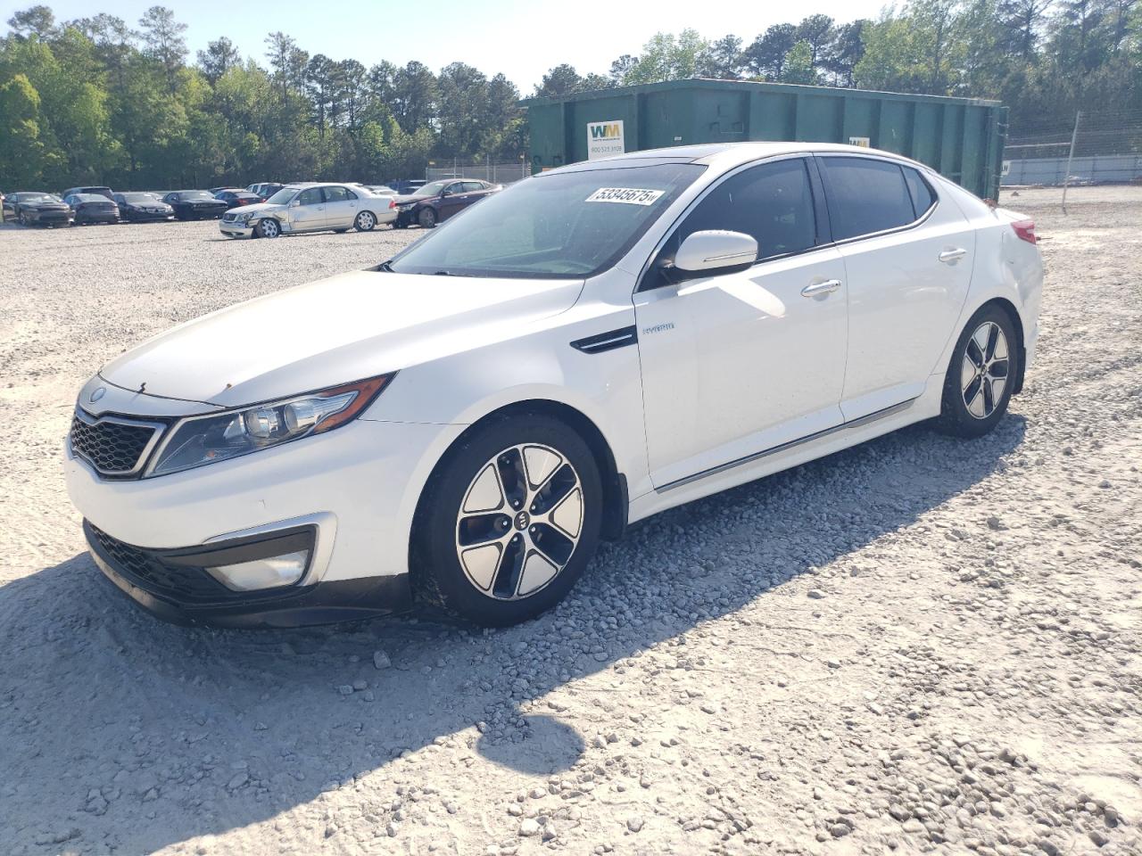 2013 Kia Optima Hybrid იყიდება Ellenwood-ში, GA - Rear End