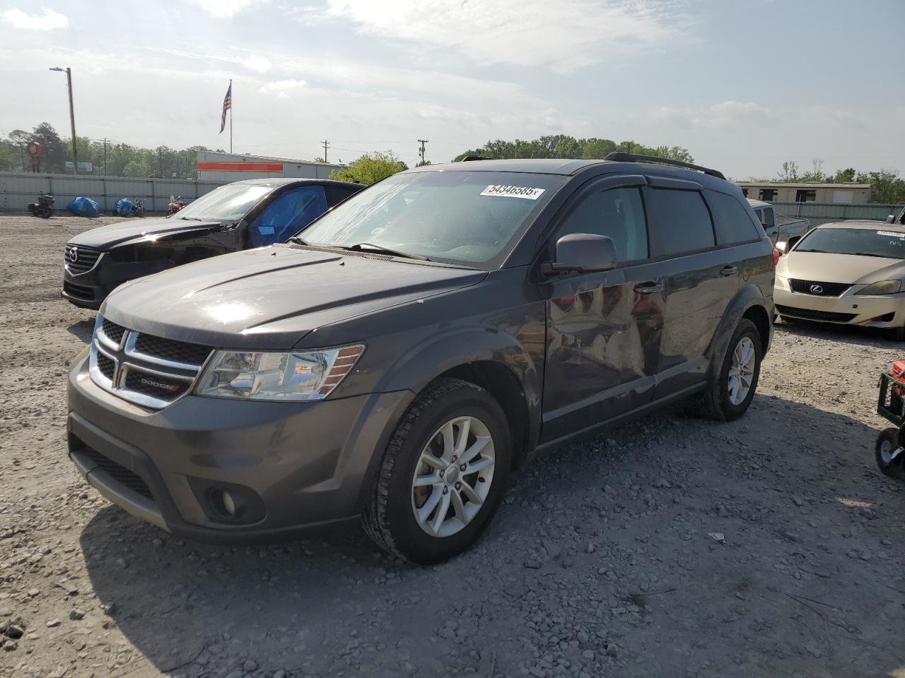2016 Dodge Journey Sxt zu verkaufen in Montgomery, AL - Side