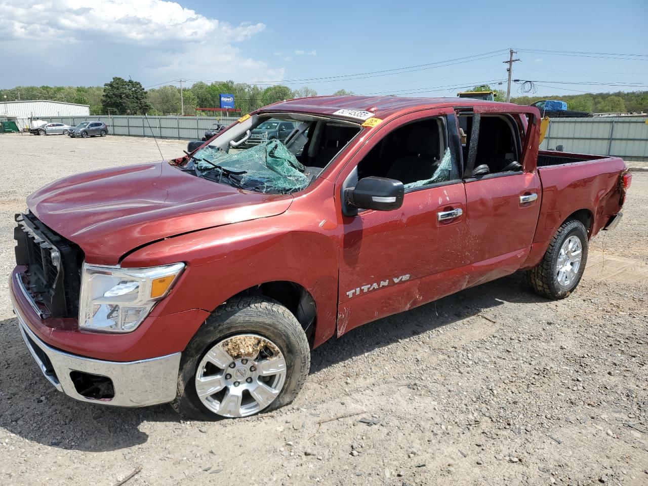 2018 Nissan Titan S for Sale in Conway, AR - Water/Flood