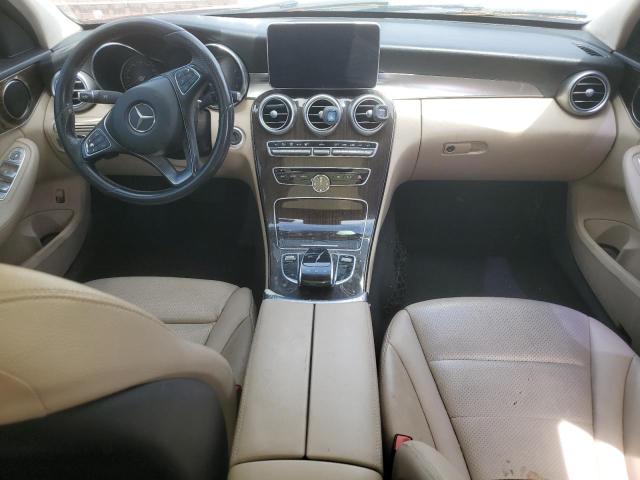 Седани MERCEDES-BENZ C-CLASS 2016 Червоний