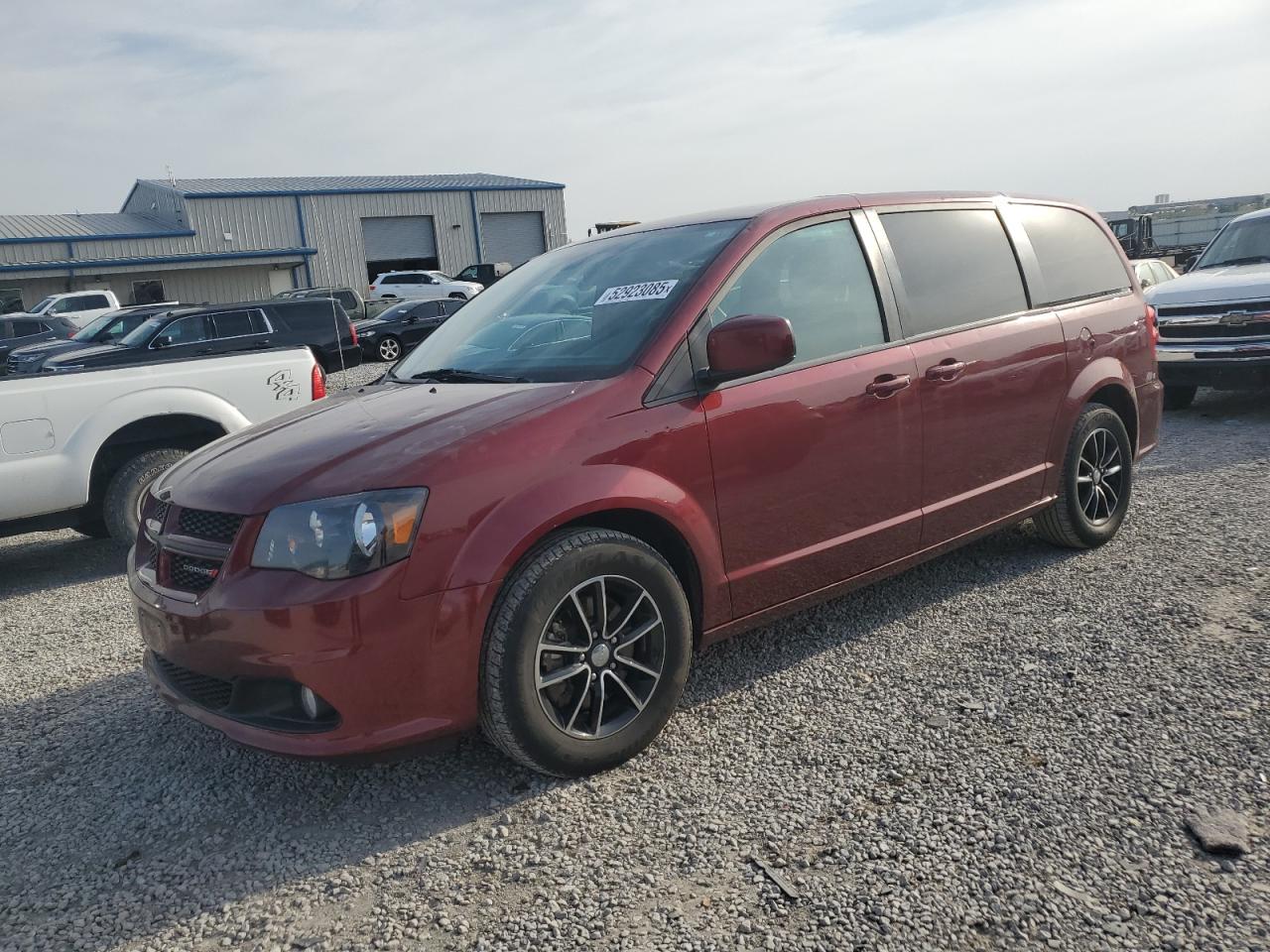 2019 Dodge Grand Caravan Gt на продаже в Earlington, KY - Hail