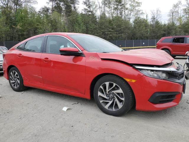  HONDA CIVIC 2016 Красный