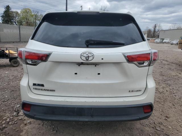 Parquets TOYOTA HIGHLANDER 2014 Biały