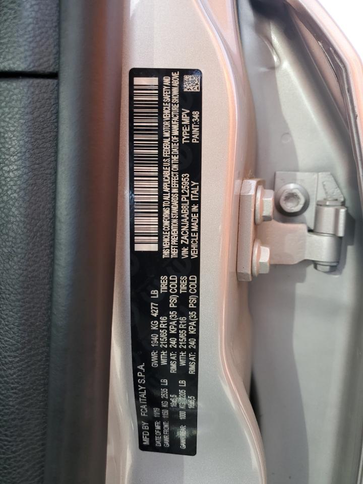 2020 Jeep Renegade Sport VIN: ZACNJAAB8LPL25953 Lot: 54154045