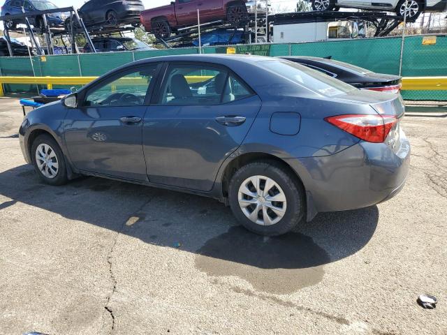 Sedans TOYOTA COROLLA 2015 Blue