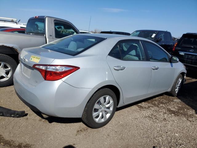  TOYOTA COROLLA 2014 Silver