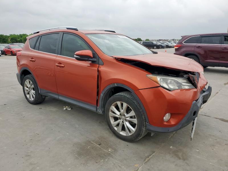 Parquets TOYOTA RAV4 2015 Pomarańczowy