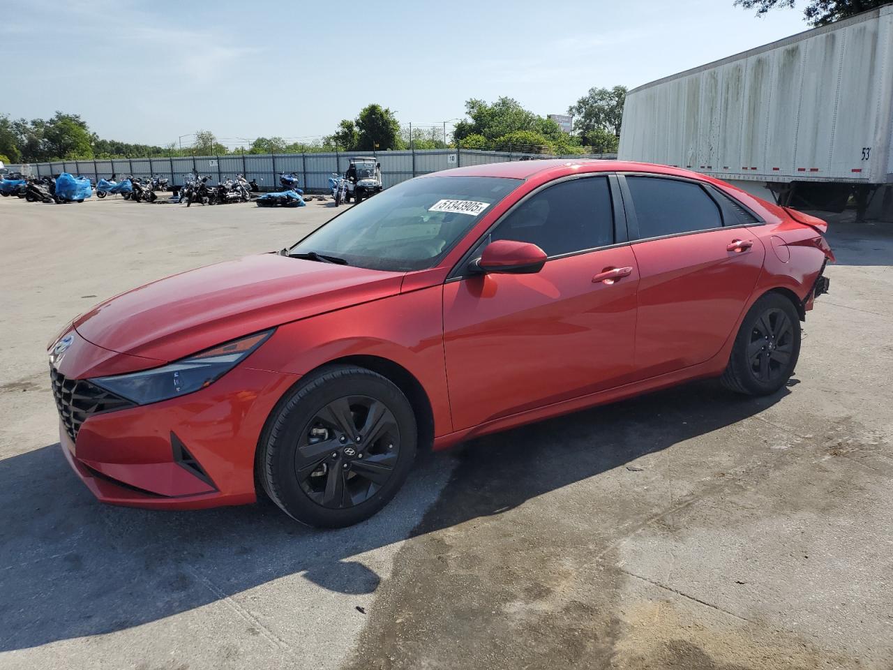 2021 Hyundai Elantra Sel for Sale in Orlando, FL - Rear End