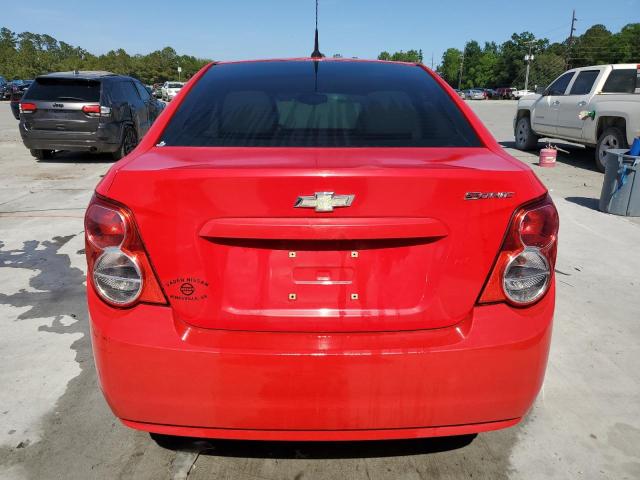  CHEVROLET SONIC 2014 Red