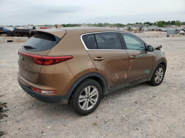  KIA SPORTAGE 2017 Коричневый