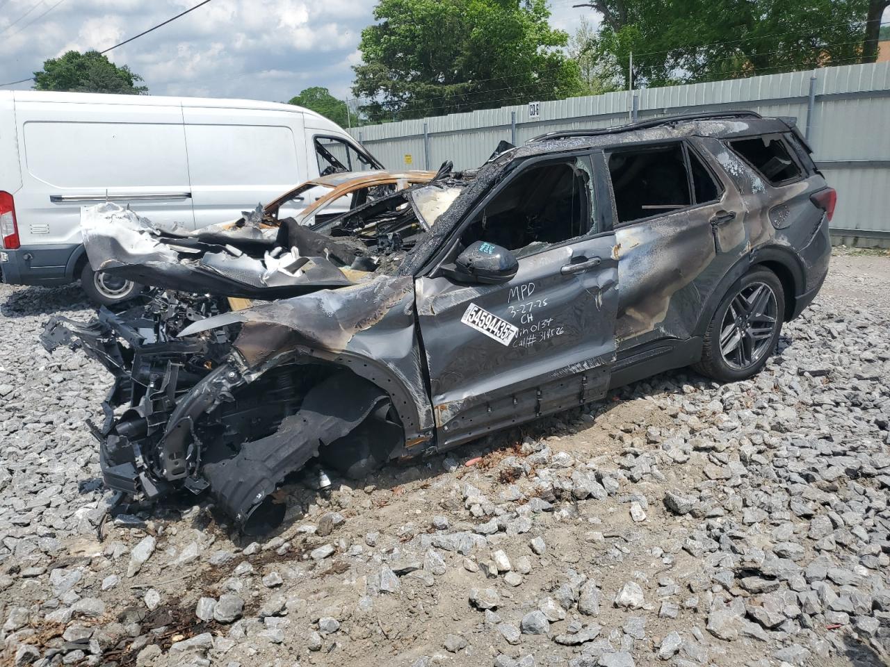 2025 Ford Explorer St-Line продається в Lebanon, TN - Burn