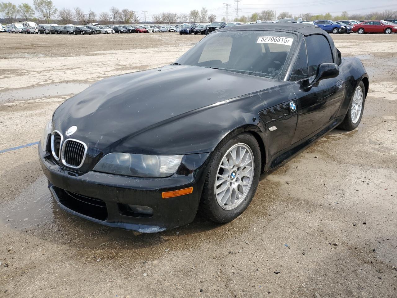 2000 Bmw Z3 2.8 en Venta en Pekin, IL - Side