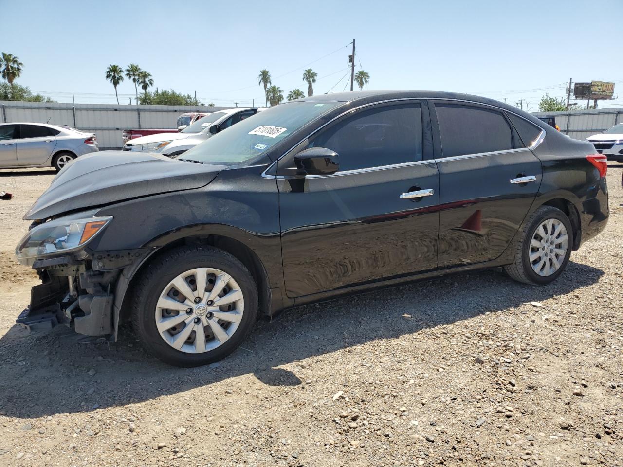 2019 Nissan Sentra S იყიდება Mercedes-ში, TX - All Over