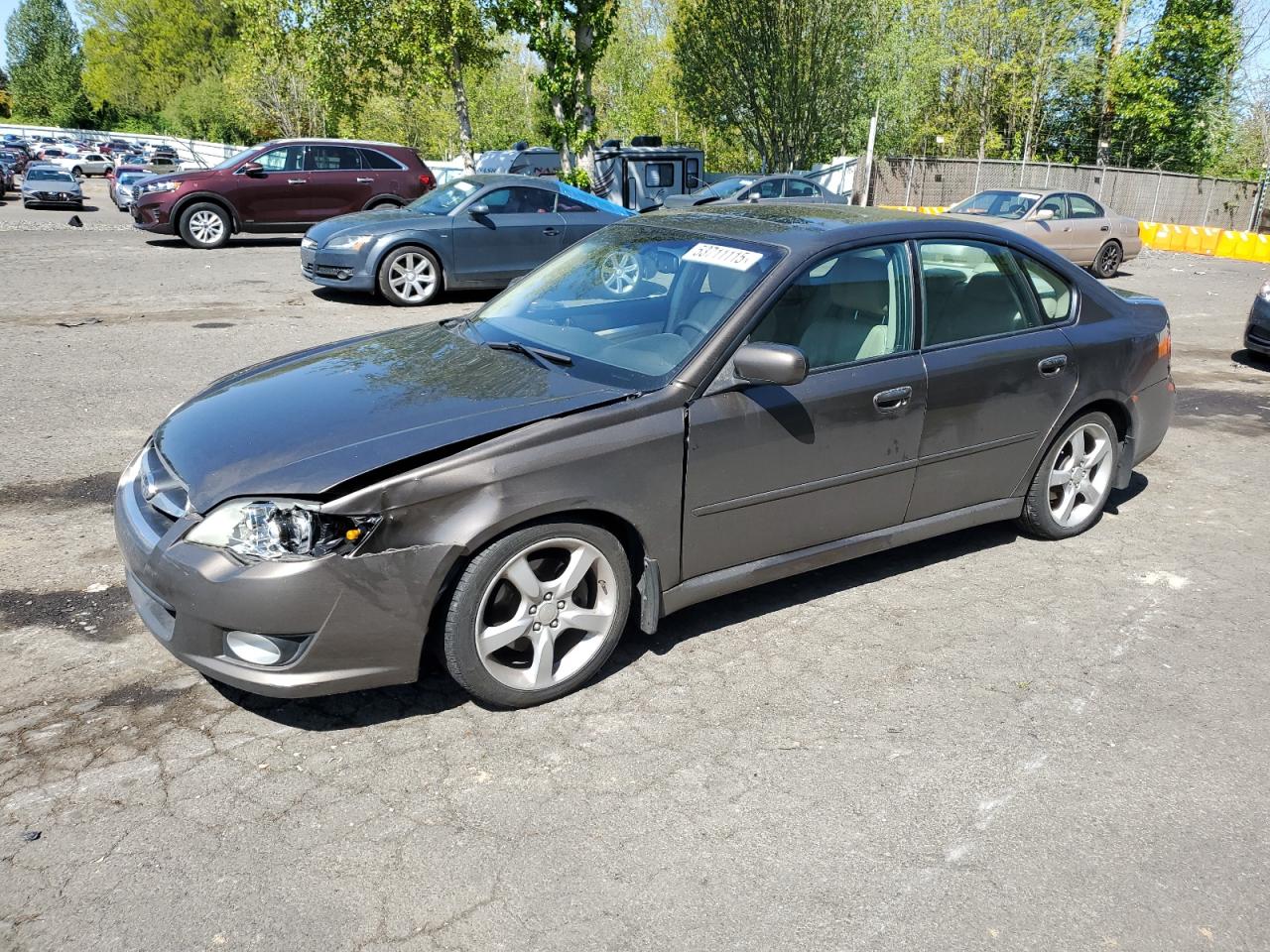 2008 Subaru Legacy 2.5I Limited zu verkaufen in Portland, OR - Side