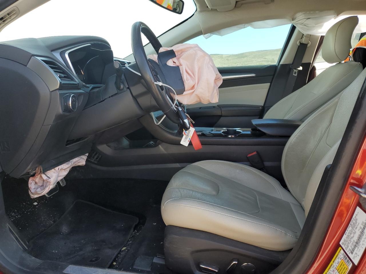 2014 Ford Fusion Titanium Hev VIN: 3FA6P0RU5ER228052 Lot: 54263015