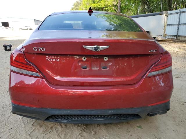  GENESIS G70 2019 Червоний