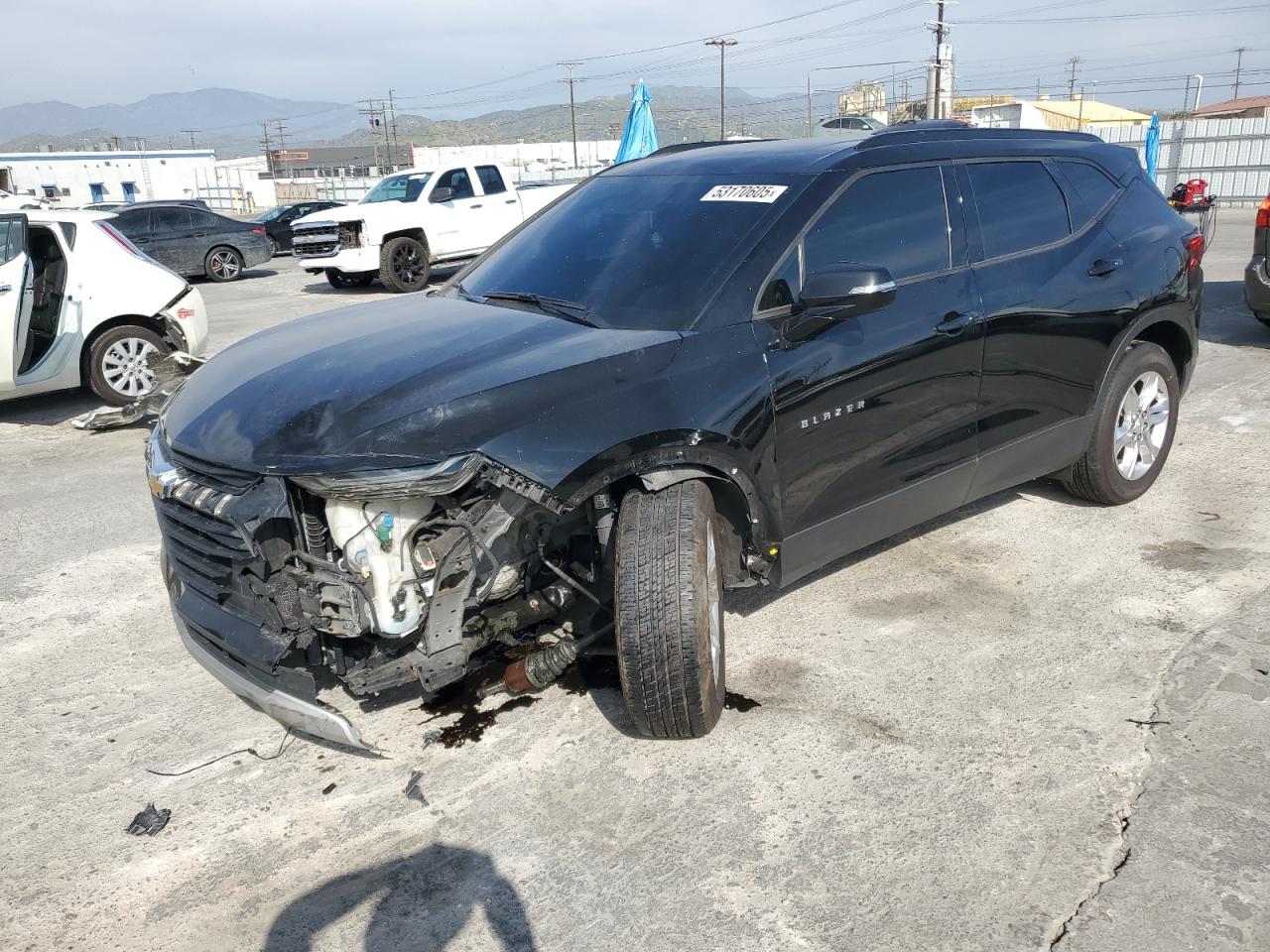 2020 Chevrolet Blazer 2Lt продається в Sun Valley, CA - Front End