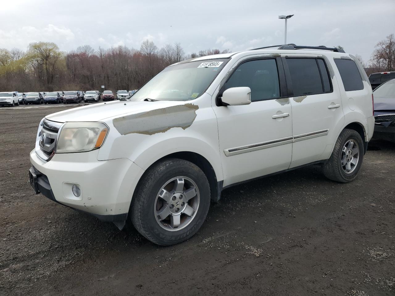 2011 Honda Pilot Touring للبيع في East Granby، CT - Minor Dent/Scratches