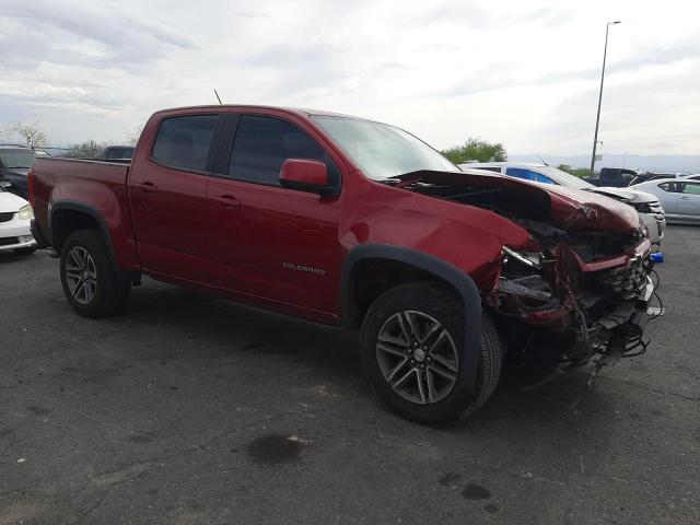  CHEVROLET COLORADO 2021 Красный