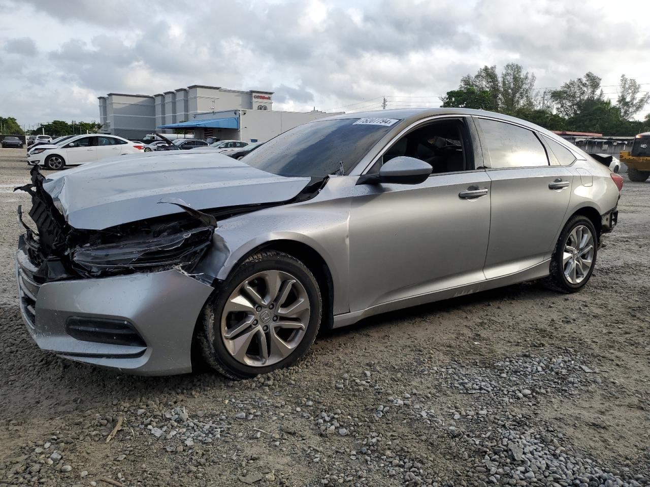 2019 Honda Accord Lx იყიდება West Palm Beach-ში, FL - Burn