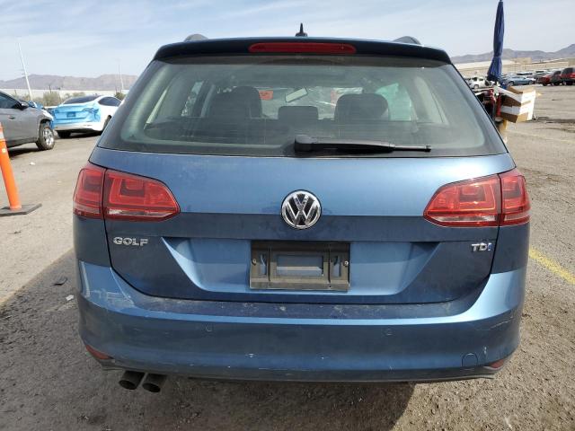  VOLKSWAGEN GOLF 2015 Синий