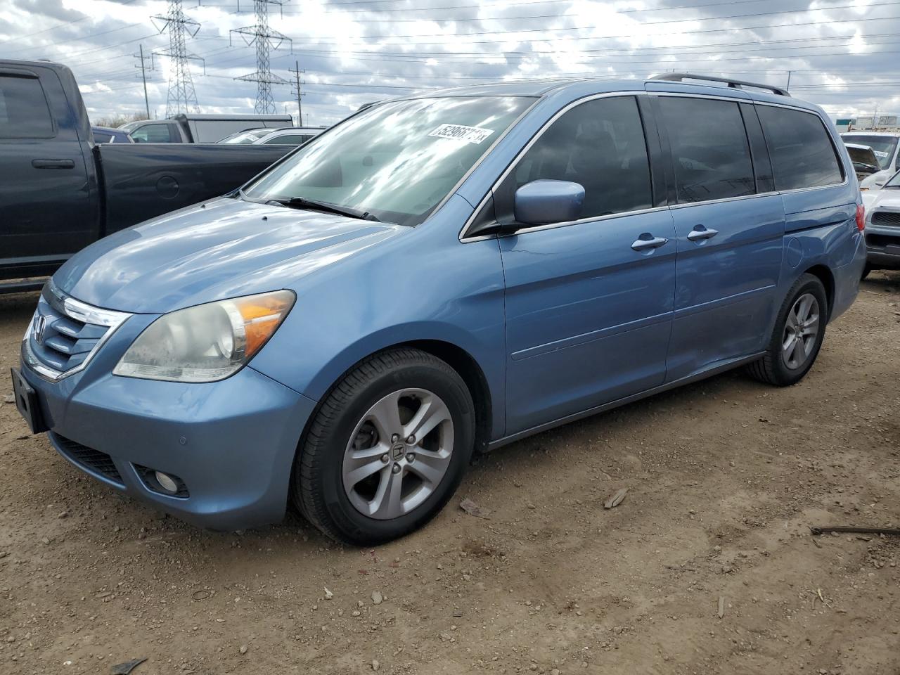 2009 Honda Odyssey Touring за продажба в Elgin, IL - Side