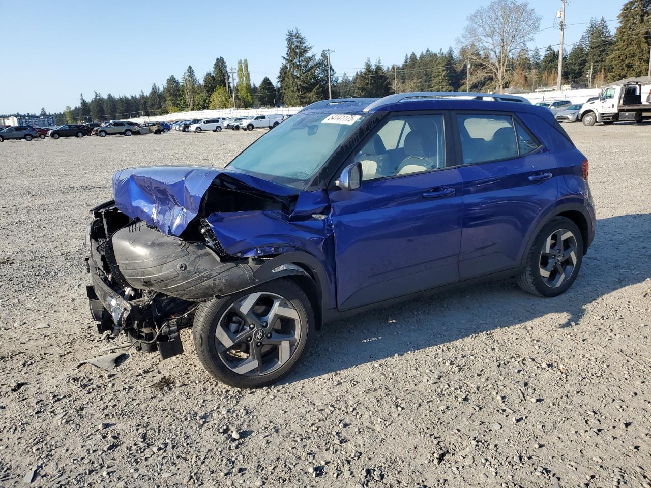 2020 Hyundai Venue Sel за продажба в Graham, WA - Front End
