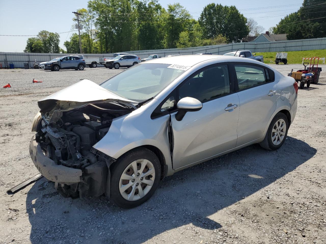2013 Kia Rio Lx en Venta en Gastonia, NC - Front End
