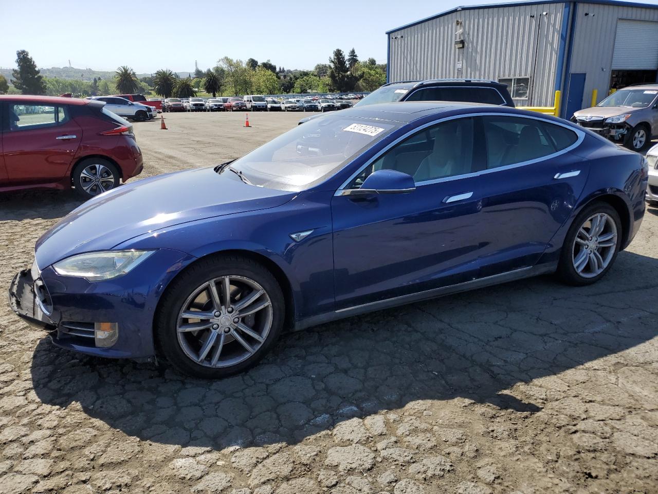 2015 Tesla Model S 85D на продаже в Vallejo, CA - Front End