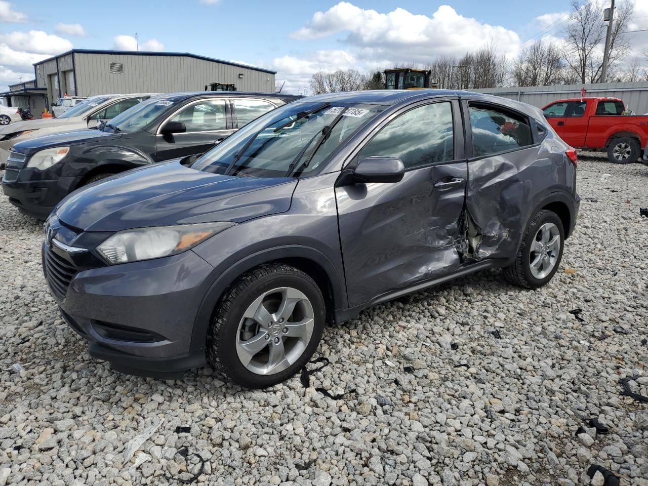 2017 Honda Hr-V Lx de vânzare în Wayland, MI - Side