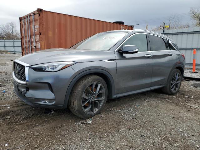  INFINITI QX50 2019 Srebrny