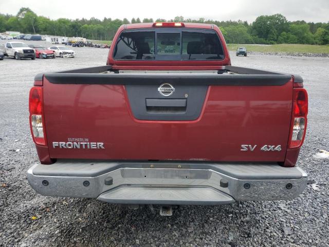  NISSAN FRONTIER 2017 Red