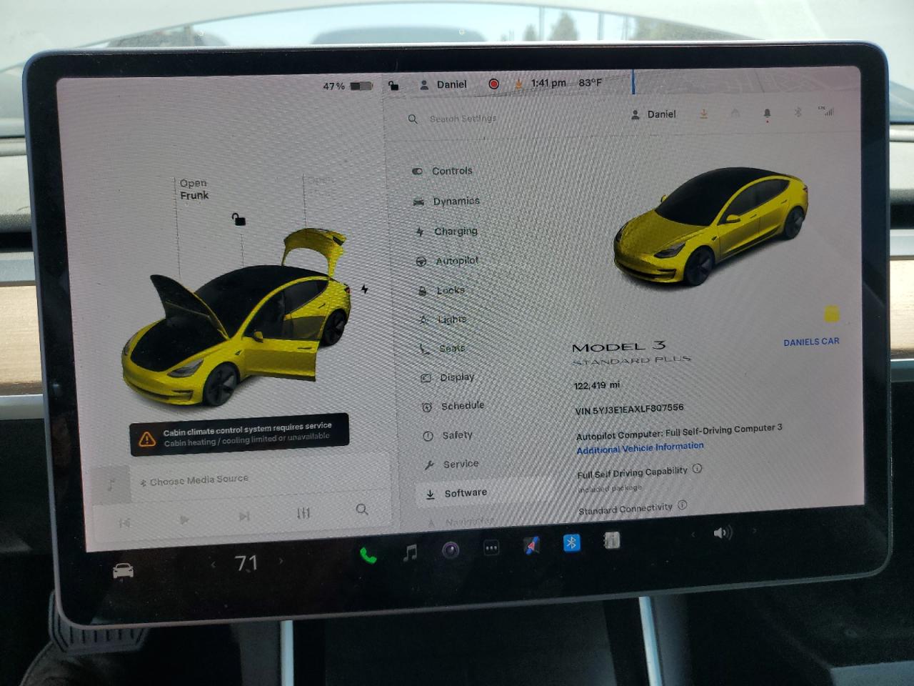 2020 Tesla Model 3 VIN: 5YJ3E1EAXLF807556 Lot: 54048035