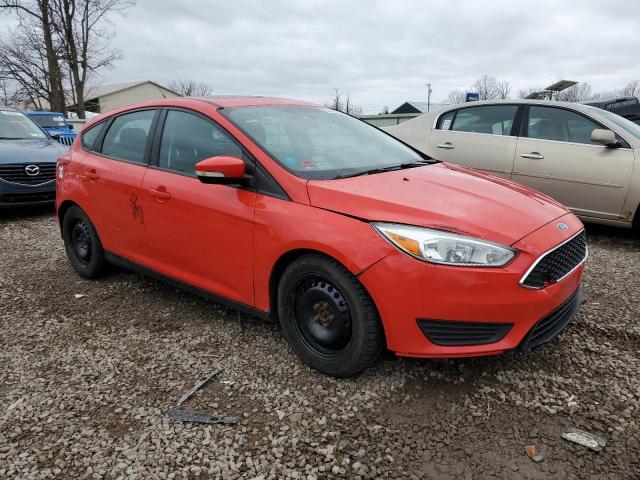 Hatchbacks FORD FOCUS 2016 Red