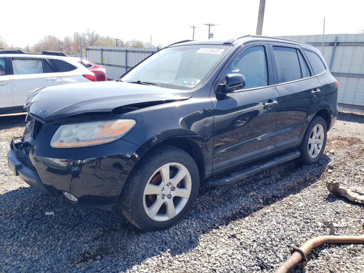 2008 Hyundai Santa Fe Se for Sale in Hillsborough, NJ - Front End