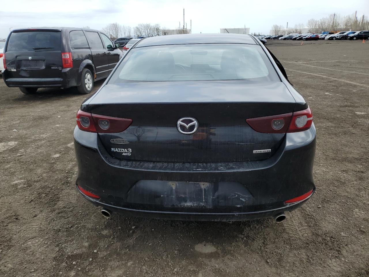2019 Mazda 3 Preferred Plus VIN: JM1BPBCM0K1124992 Lot: 54590625