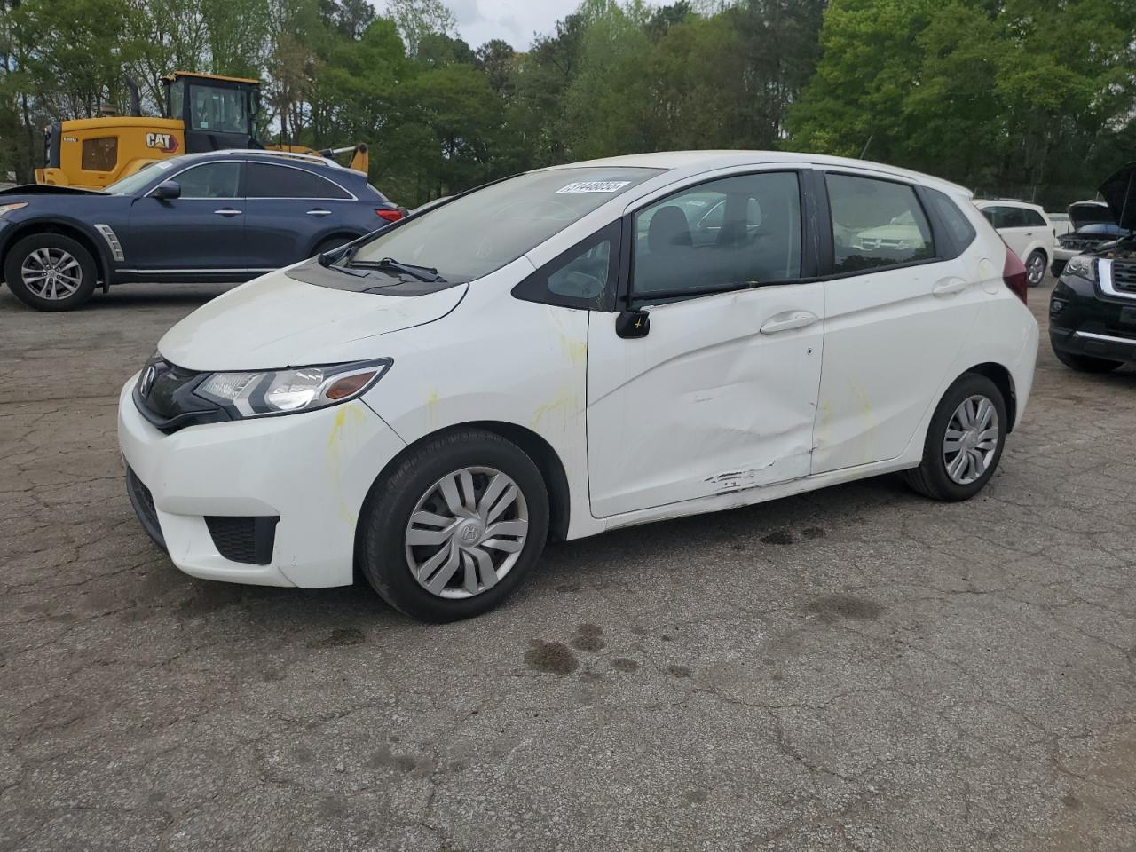 2017 Honda Fit Lx للبيع في Austell، GA - Side