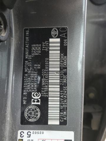 2006 TOYOTA COROLLA CE