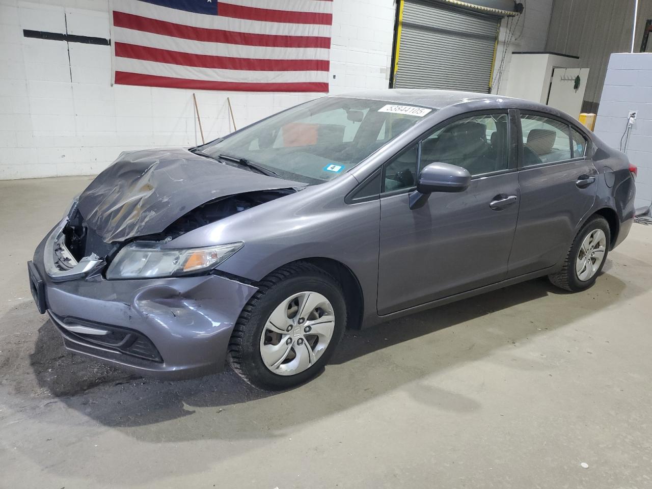 2015 Honda Civic Lx zu verkaufen in Candia, NH - Front End