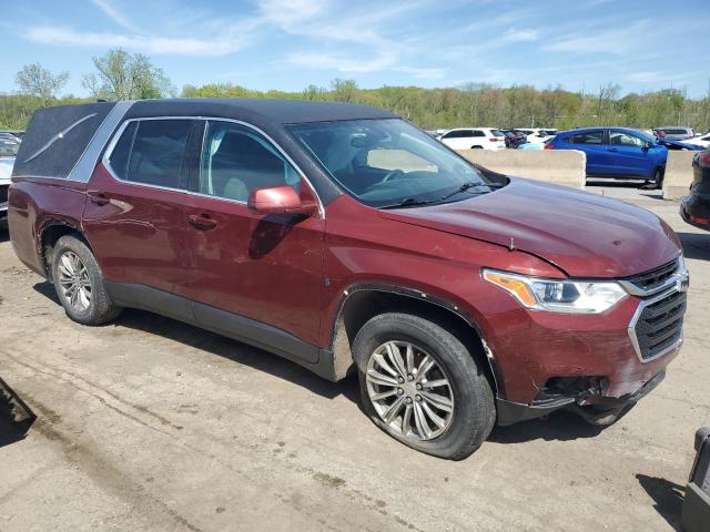  CHEVROLET TRAVERSE 2019 Бордовый