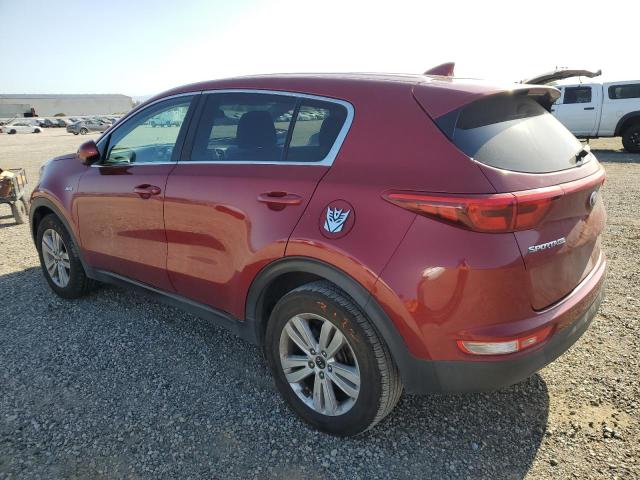 Parquets KIA SPORTAGE 2017 Czerwony