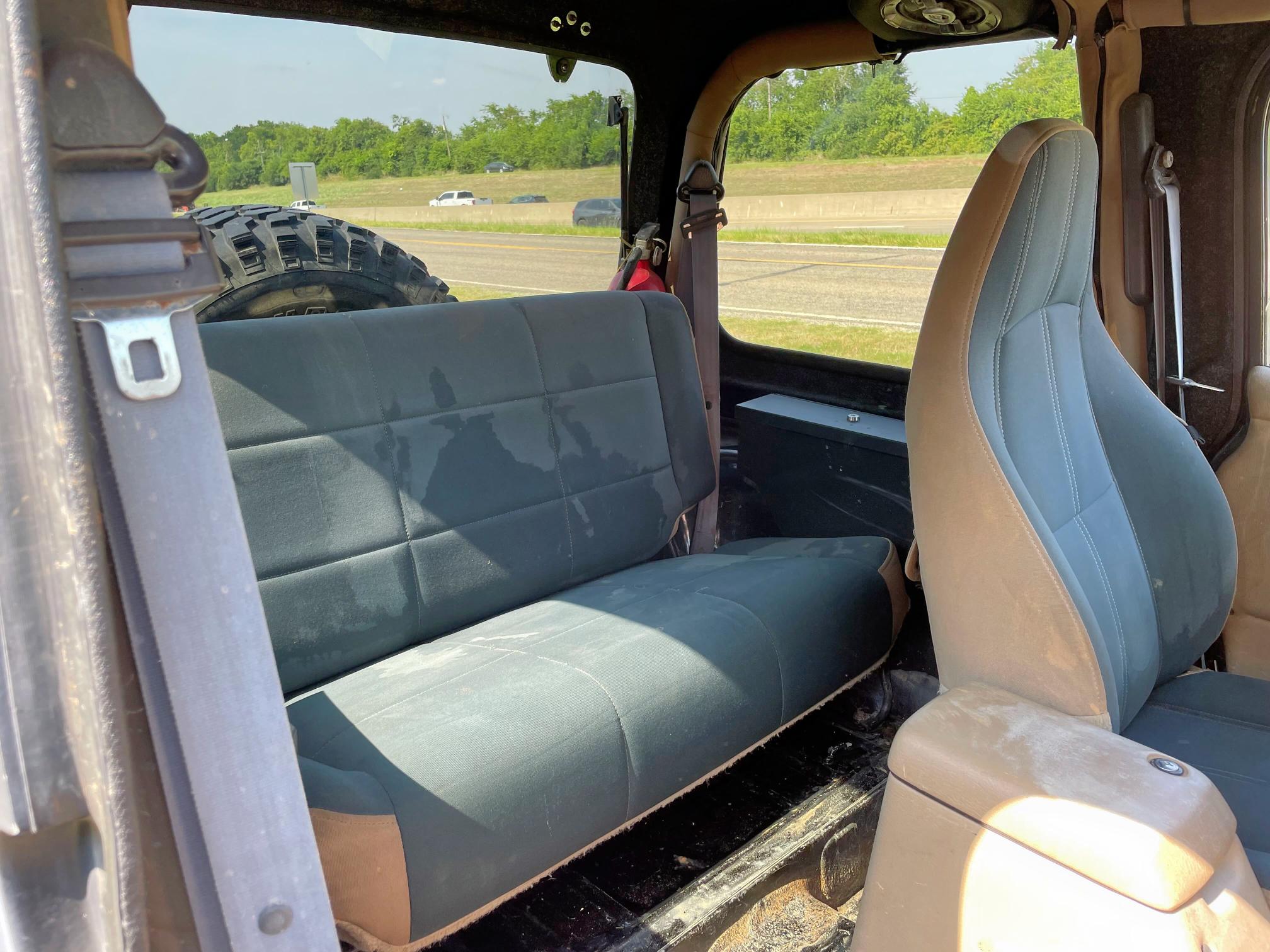 1999 JEEP WRANGLER / TJ SAHARA